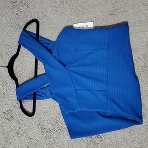 Blue Midi Dress, size L, Just Fab